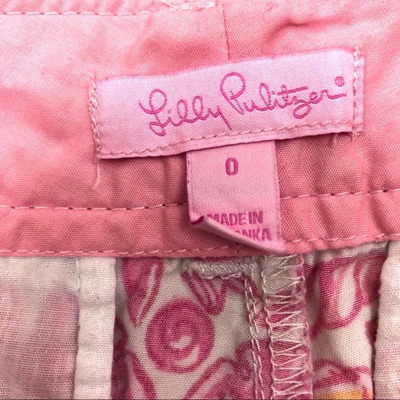 Lilly Pulitzer pink Callahan shorts - Picture 4 of 6